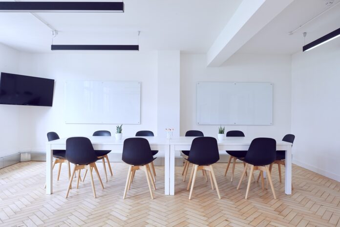 chairs, conference room, contemporary