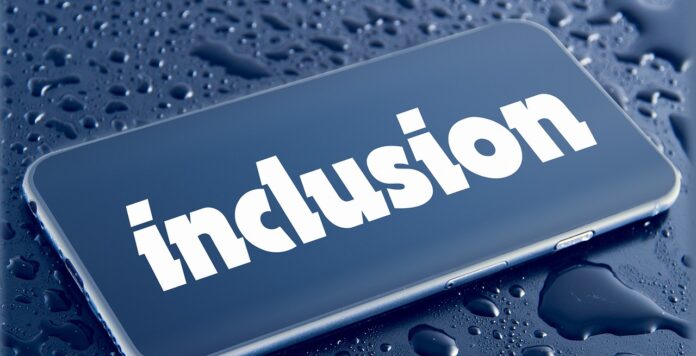 inclusion, raindrop, smartphone