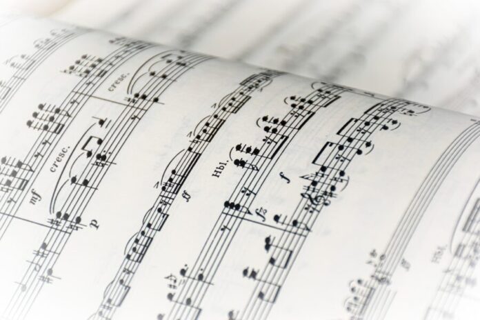 song, sheet music, music notes